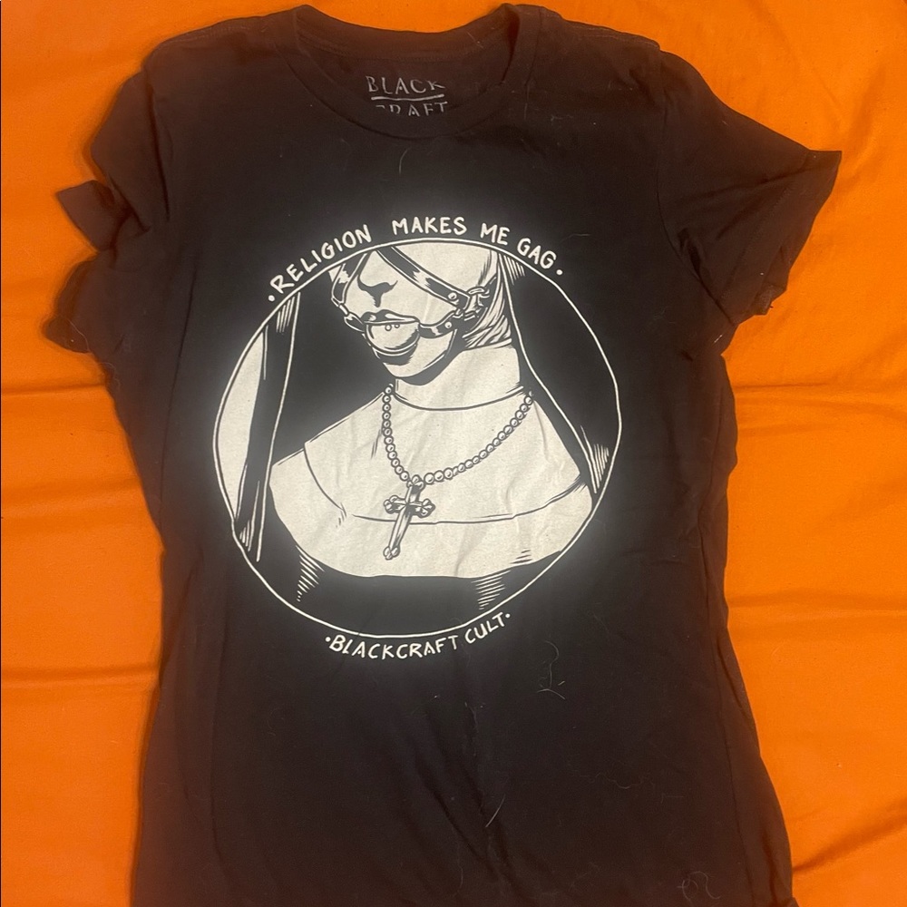 Black craft cult t shirt gag